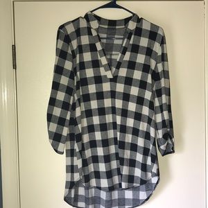 3/4 sleeve stretchy top